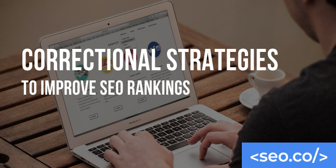 Correctional Strategies to Improve SEO Rankings