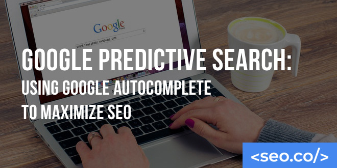 Google Predictive Search