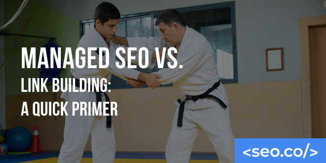 Managed SEO Vs. Link Building: A Quick Primer