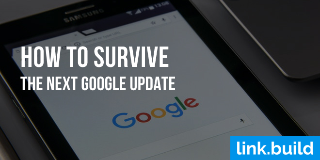 Survive The Next Google Update